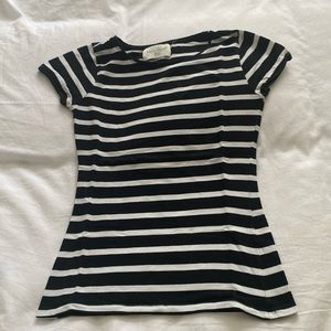 Zara striped tee size S
